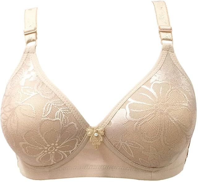 Bra for Women's Push Up Soft Cup Non Padded Sexy Bras Wirefree Brassiere