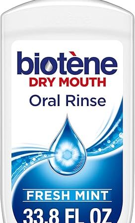 biot?ne Oral Rinse Mouthwash for Dry Mouth, Breath Freshener and Dry Mouth Treatment, Fresh Mint - 338 fl oz