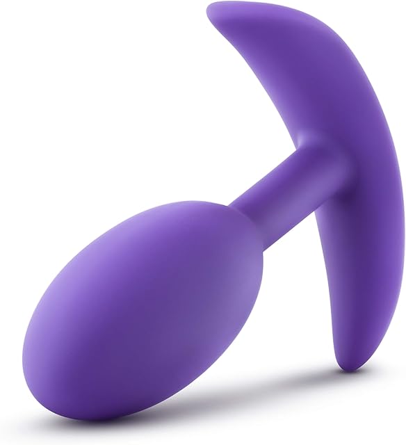 Eden Adult Sex Toys - Steel Ball Butt Plug - 4" Motion-Activated Vibrating Silicone Anal Plug with Internal Rolling Beads - Prostate G-Spot Stimulation - Long-Term Wear Prostate Massager - Purple