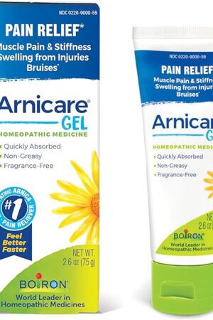 Boiron Arnicare Gel Natural Soothing Relief for Joint Pain, Muscle Pain, Inflammation, Soreness, and Bruises - Non-greasy and Fragrance-Free - 26 oz