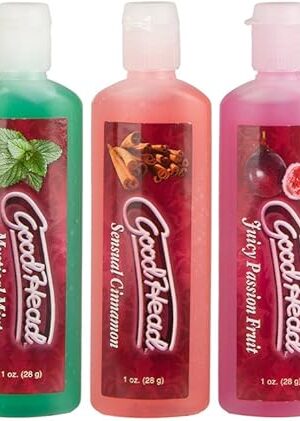 Doc Johnson Goodhead, Assorted Flavors, 5 ct, White, 5 X 1 oz (5 X 28 g) (1360-11-AM)