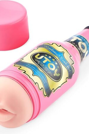 Auxfun Sex Machine Lifelike Male Masturbator for Oral Sex with Vivid Tongue and Teeth Attachment for 3XLR Male Adult Sex Toy