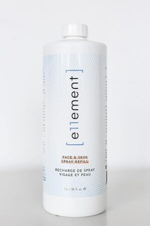 Hypochlorous Acid Spray - 1 L Refill ? Acne Prone Skin ? Eczema - Tattoo Aftercare ? Piercing Aftercare ? Saline Toner ? Facial Cleanser ? Lash Cleanser - All Natural Face and Skin Spray - e11ement
