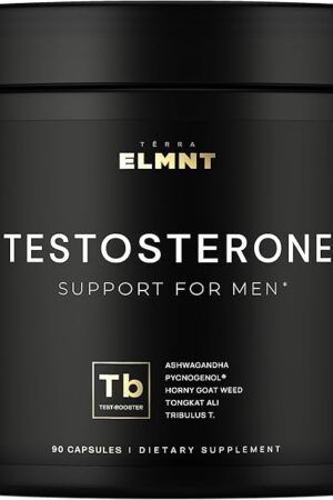 21,800mg Testosterone Booster for Men 8X Strength w Ashwagandha, Tongkat Ali, Pycnogenol, Tribulus - Total T Testosterone Supplement for Men Male Enhancing Libido Test Booster + Muscle Builder Pills