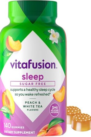 Vitafusion Melatonin Gummy Vitamins, 140 Count (Pack of 1)