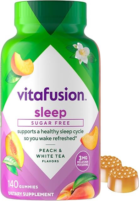 Vitafusion Melatonin Gummy Vitamins, 140 Count (Pack of 1)