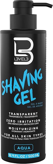 Level 3 Shaving Gel - Straight Razor Shave Gel - Non-Irritating - Refreshing Smell L3 - No Hot Towel Necessary - Level Three Razor Gel