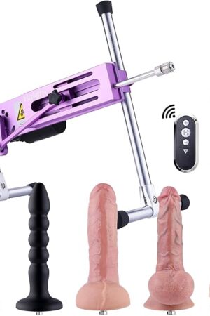 Hismith 100W Premium Sex Machine, APP Controlled Sex Machine with KlicLok System, Love Machine Gift Packaging &