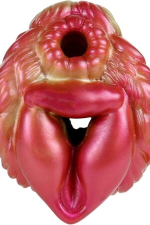 Dual Open Male Masturbators Manual Realistic Pocket Pussy Adult Sex Toy, Silicone Men Masturbator Toy Reusable Men Sex Sleeve Masturbation Cup