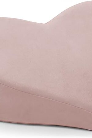 Liberator Heart Wedge Sensual Positioning Pillow - Microvelvet Rose 14088