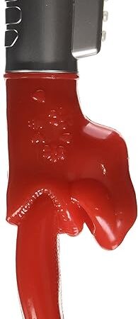 Golden Triangle Tongue Twister Vibrator, Red (UGT298)