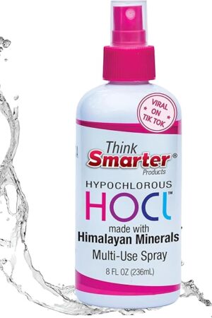 HOCL All-Purpose Cleaner with Hypochlorous Acid, All-Natural Surface Cleaner, & Skin Hydrator 8fl oz Clear Spray