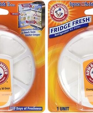 Arm & Hammer Fridge Fresh Refrigerator, 1 Count (Pack of 2)