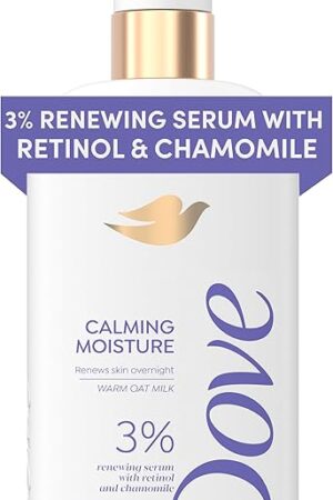 Dove Serum Body Wash Calming Moisture renews skin with Retinol Serum 18.5 Fl Oz