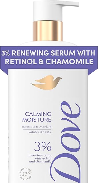 Dove Serum Body Wash Calming Moisture renews skin with Retinol Serum 18.5 Fl Oz