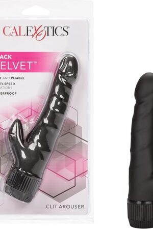 CalExotics Black Velvet 5" CLIT STIM