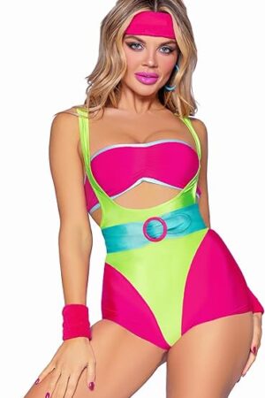 Women's 80s Workout Hottie Costume