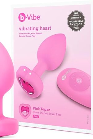 b-Vibe Snug and Tug Anal Plug Adult Toys, Adult Sex Toys for Couples, Anal Training, Butt Plugs and Sexual Stimulation Device - Fuchsia