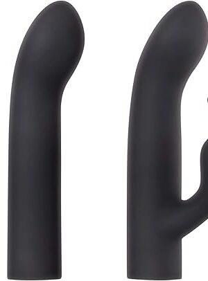Evolved Love Is Back Four Play Set - Bullet Vibe with 3 Sleeves for G-spot,and Clitoral, Dual Stimulation - Black