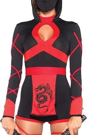 Dragon Ninja Women S Fancy-Dress Costume for Adult XXS