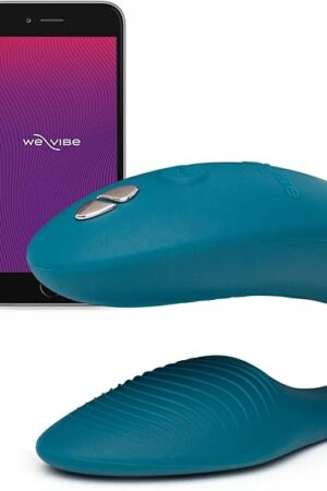 We-Vibe Sync 2 Couples Vibrator | Wearable Remote Control Vibrating Adult Sex Toy | App Controlled G Spot & Clitoral Stimulator | Dual Stimulation with 10 Speeds | Waterproof & Rechargeable | Green