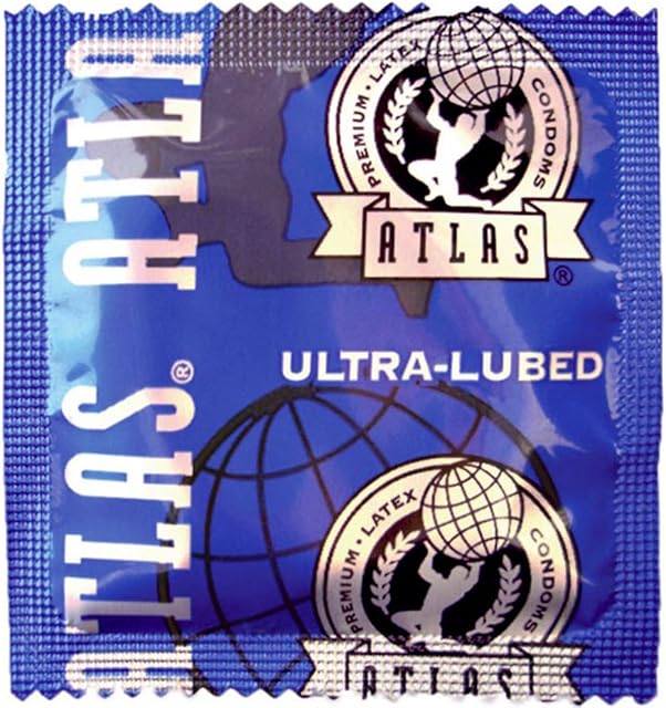 Atlas Ultra-Lubed Condoms 24 Pack
