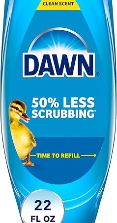 Dawn EZ-Squeeze Ultra Dish Soap, Dishwashing Liquid, Original, Dish Soap Refill, 22 fl oz