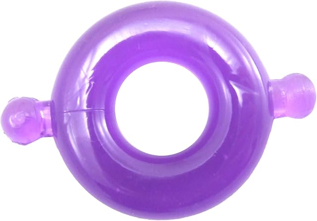 Fresh Cock Ring - Elastomer - Medium - Purple