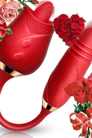 Generic Suction Rose Toy 2024 Upgraded Version Hand-held Adult Tools 20 Mode 10 Insert 10 Suck Gifts Couples Unique TD69, Roses Red-1241