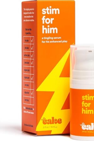 Hello Cake Stim for Him, Stimulating Arousal Serum for Men, Sexual Enhancer, Arousal Gel for Male Sensation Gel, Tingling Sexual Enhancement