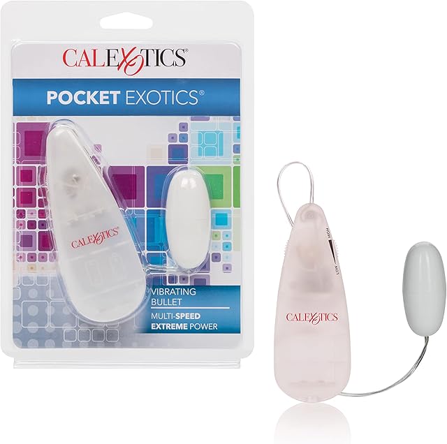 California Exotics Pocket Exotic Vibrating Ivory Bullet