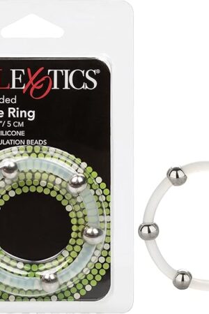 CalExotics Steel Beaded Silicone Ring - Extra Large