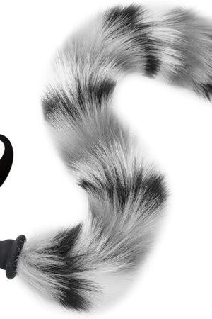 Fox Tail, Butt Plug with Smooth Long Fox Tail Anal Sex Toys Role Play Flirting Animal Tail/Anal Plug Fox Tail Sex Toys for Women/Cosplay Play-Mix Colors3