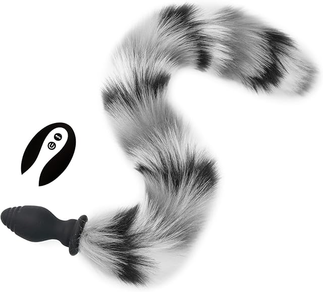 Fox Tail, Butt Plug with Smooth Long Fox Tail Anal Sex Toys Role Play Flirting Animal Tail/Anal Plug Fox Tail Sex Toys for Women/Cosplay Play-Mix Colors3