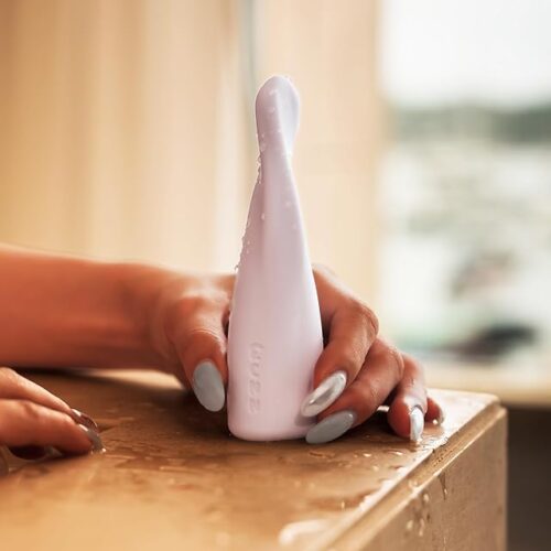 Wuzz ELI Vibrator for Women | Sleek Design Adult Sex Toy | Ultra Soft Clitoral Stimulator | Mini Vibrator for Travel | Tongue Sex Toy with 10 Vibration Settings | Waterproof (IPX7) | USB Rechargeable