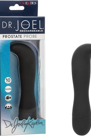 CalExotics Dr Joel Kaplan Rechargeable Prostate Probe Vibrating Stimulator for Anal Training Black - SE-5666-07-3