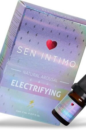 Electrifying Arousal Oil for Her - Long Lasting Over 50 Applications - Satisfying & Stimulating Tingling Sensation, 0.17 FL Oz