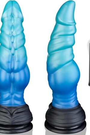 11" Huge Thick Monster Knot Horse Dildo - Big Dragon Fantasy Curved Anal Dildo with Large Suction Cup, Girthy Giant Ribbed Dildos for Men Women, Massive Adult Sex Toys & Games for Sexual Pleasure