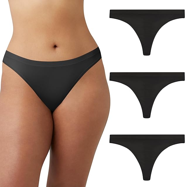 Women's Barely There Thong 3 Pack