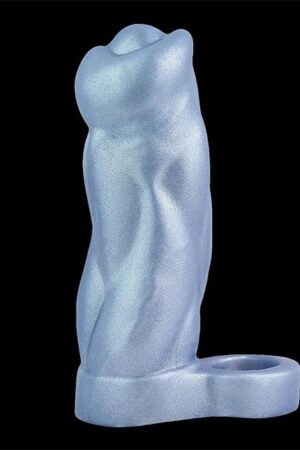 6.1in Silicone Penis Extender Sleeve with Cock Ring Men Sex Tool: Men Penis Enlarger Sleeve Adult Sex Toy, Flexible Penis Sheath Male Extension Sleeve (Color A)