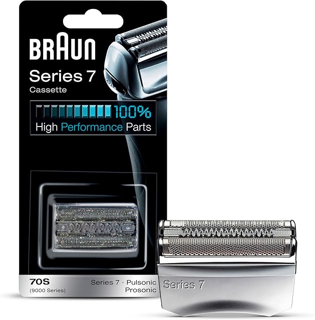 Braun Series 7 70S Electric Shaver Head Replacement Cassette ? Silver