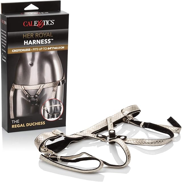 CalExotics Her Royal Harness The Regal Duchess - Gold"
