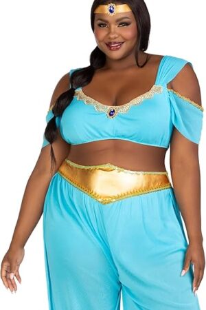 Women's 3 Piece Arabian Princess Costume