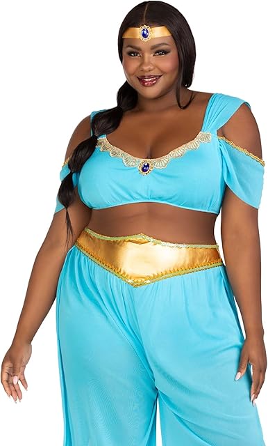 Women's 3 Piece Arabian Princess Costume