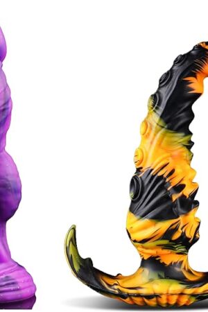 13.6in Long Tentacle Dildo and 9.8in Knotted Dildo