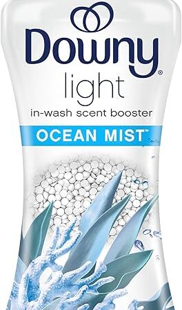 Downy Light Laundry Scent Booster Beads for Washer, Ocean Mist Scent, 301 oz, with No Heavy Perfumes