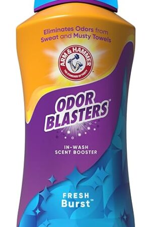 ARM & HAMMER Odor Blasters In-Wash Scent Booster, Laundry Scent Booster Fresh Burst Scent, 45 Oz