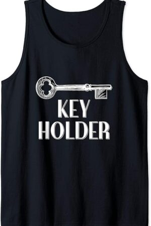 Femdom Chastity Key Holder, BDSM Hotwife Cuckold Fetish Gift Tank Top