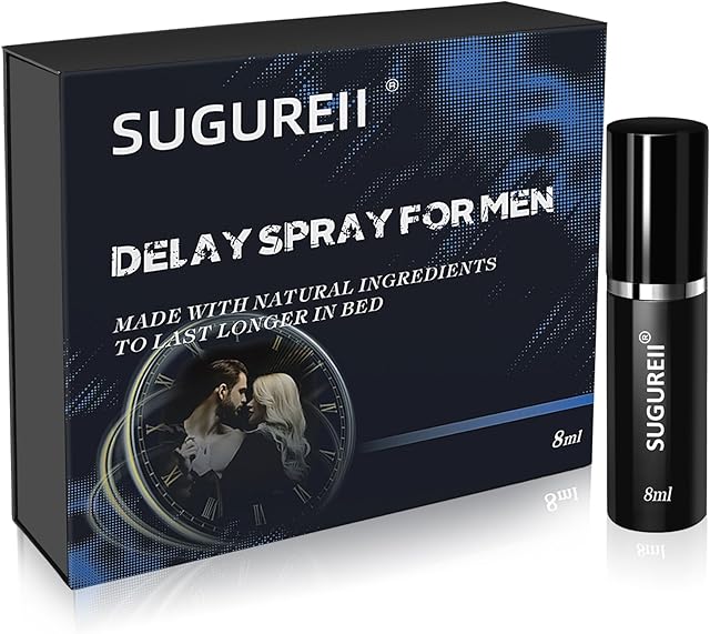 Delay Spray for Men Longer Sex, 8ml/0.27 FL OZ,Delayed Spray Help You Last Longer in Bed - Better Maximized Sensation + Prolong Climax for Him TERUMPMERC