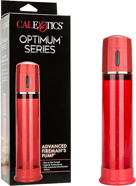 CalExotics Advanced Fireman's Pump for Men, Red